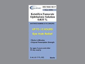 Alaway (Ketotifen Fumarate) Coupon - Ketotifen-fumarate Medication