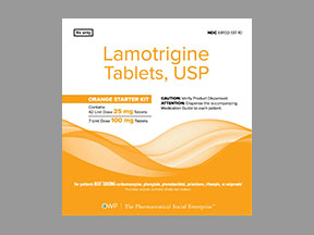 Lamictal Starter (lamoTRIgine Starter Kit-Orange) Coupon - Lamotrigine-starter-kit-orange Medication