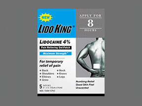 Lido King (Lidocaine Pain Relief) Coupon - Lido-king Medication