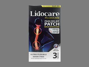 Lidocare Back/Shoulder (Lidocaine Pain Relief) Coupon - Lidocare-back-shoulder Medication