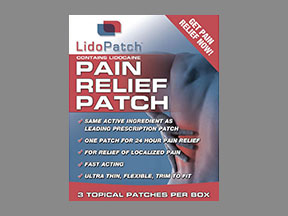 Lidopatch Pain Relief Coupon - Lidopatch-pain-relief Medication