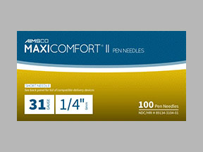 Maxicomfort Ii Pen Needle (DropSafe Safety Pen Needles) Coupon - Maxicomfort-ii-pen-needle Medication