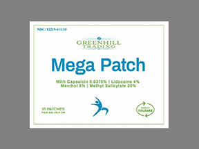 Mega Patch Coupon - Mega-patch Medication