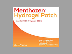 Menthozen Hydrogel Coupon - Menthozen-hydrogel Medication