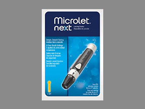 Microlet Next Lancing Device (Embrace Lancing Device/Ejector) Coupon - Microlet-next-lancing-device Medication