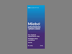 Miebo Coupon - Miebo Medication