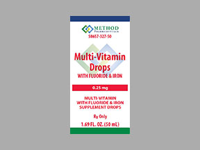 Multi-Vitamin/Fluoride/Iron Coupon - Multi-vitamin-fluoride-iron Medication