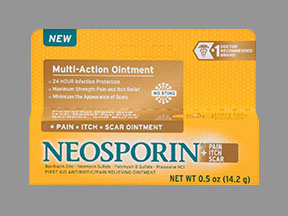 Neosporin + Pain/Itch/Scar (Triple Antibiotic Plus) Coupon - Neosporin-pain-itch-scar Medication