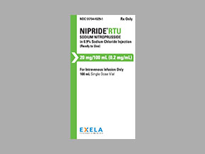 Nipride Rtu Coupon - Nipride-rtu Medication