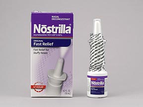 Nostrilla (12 Hour Nasal Decongestant) Coupon - Nostrilla Medication