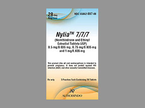 Nylia 7/7/7 (Alyacen 7/7/7) Coupon - Nylia-7-7-7 Medication