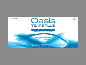 Oasis Tears Plus Pf Coupon - Oasis-tears-plus-pf Medication