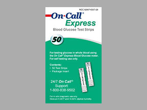 On Call Express Blood Glucose (GE100 Blood Glucose Test) Coupon - On-call-express-blood-glucose Medication