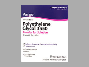 Healthylax (Polyethylene Glycol 3350) Coupon - Polyethylene-glycol-3350 Medication