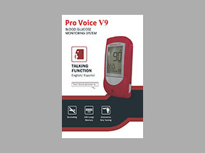 Pro Voice V9 Glucose System (Contour Next One) Coupon - Pro-voice-v9-glucose-system Medication