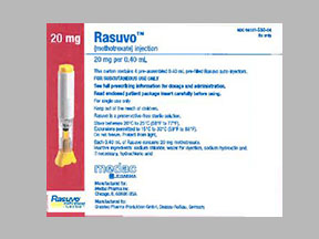 Rasuvo Coupon - Rasuvo Medication