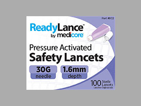 Readylance Safety Lancets (Easy Comfort Lancets) Coupon - Readylance-safety-lancets Medication