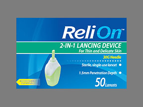 Relion Lancets (Easy Comfort Lancets) Coupon - Relion-lancets Medication