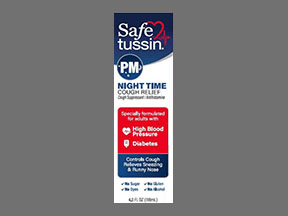 Safe Tussin Pm Coupon - Safe-tussin-pm Medication