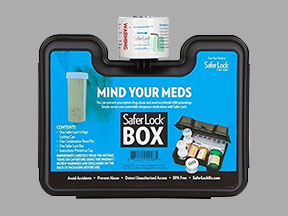 Safer Lock Box (Pill Planner) Coupon - Safer-lock-box Medication