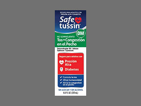 Safetussin Dm Cough/Chest Cong (Guaiasorb DM) Coupon - Safetussin-dm-cough-chest-cong Medication