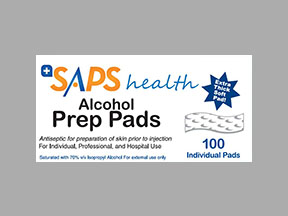 Saps Health Alcohol Prep (BD Swab Single Use Regular) Coupon - Saps-health-alcohol-prep Medication