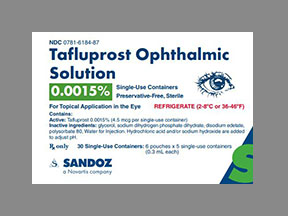 Zioptan (Tafluprost (PF)) Coupon - Tafluprost-pf Medication