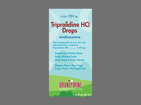 Triprolidine Hcl (Histex PD) Coupon - Triprolidine-hcl Medication