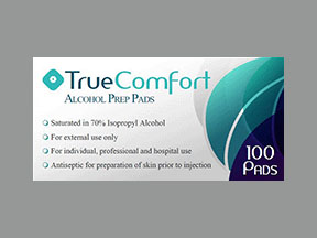 True Comfort Alcohol Prep Pads (BD Swab Single Use Regular) Coupon - True-comfort-alcohol-prep-pads Medication