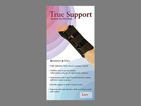 True Support Wrist Brace/Left (T.E.D. Knee Length/M-Regular) Coupon - True-support-wrist-brace-left Medication