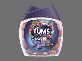 Tums Chewy Bites (Calcium Antacid Extra Strength) Coupon - Tums-chewy-bites Medication