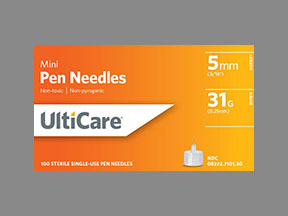 Ulticare Pen Needles (Global Ease Inject Pen Needles) Coupon - Ulticare-pen-needles Medication