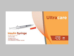 Ultracare Insulin Syringe (BD Insulin Syringe U/F) Coupon - Ultracare-insulin-syringe Medication