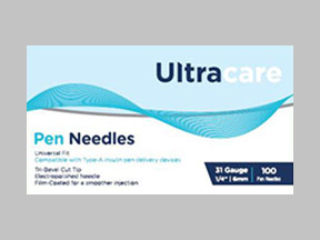 Ultracare Pen Needles (BD Pen Needle Nano 2nd Gen) Coupon - Ultracare-pen-needles Medication