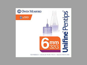 Unifine Pentips (DropSafe Safety Pen Needles) Coupon - Unifine-pentips Medication