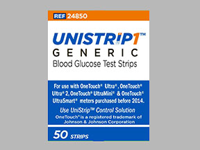 Unistrip1 Generic (GE100 Blood Glucose Test) Coupon - Unistrip1-generic Medication