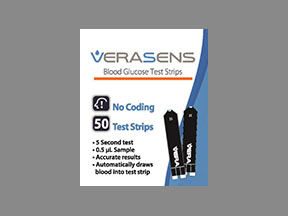 Verasens Blood Glucose Test (OneTouch Verio) Coupon - Verasens-blood-glucose-test Medication