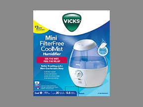 Vicks Mini Coolmist Humidifier (Ultrasonic Cool Mist Humidif) Coupon - Vicks-mini-coolmist-humidifier Medication