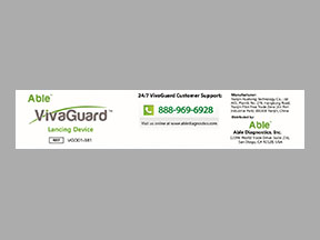 Vivaguard Lancing Device (Embrace Lancing Device/Ejector) Coupon - Vivaguard-lancing-device Medication